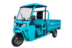 Hot Wholesale 1.6m Electric Tricycle Closed Vegetable Transportation Goods Dump Truck Tricycle